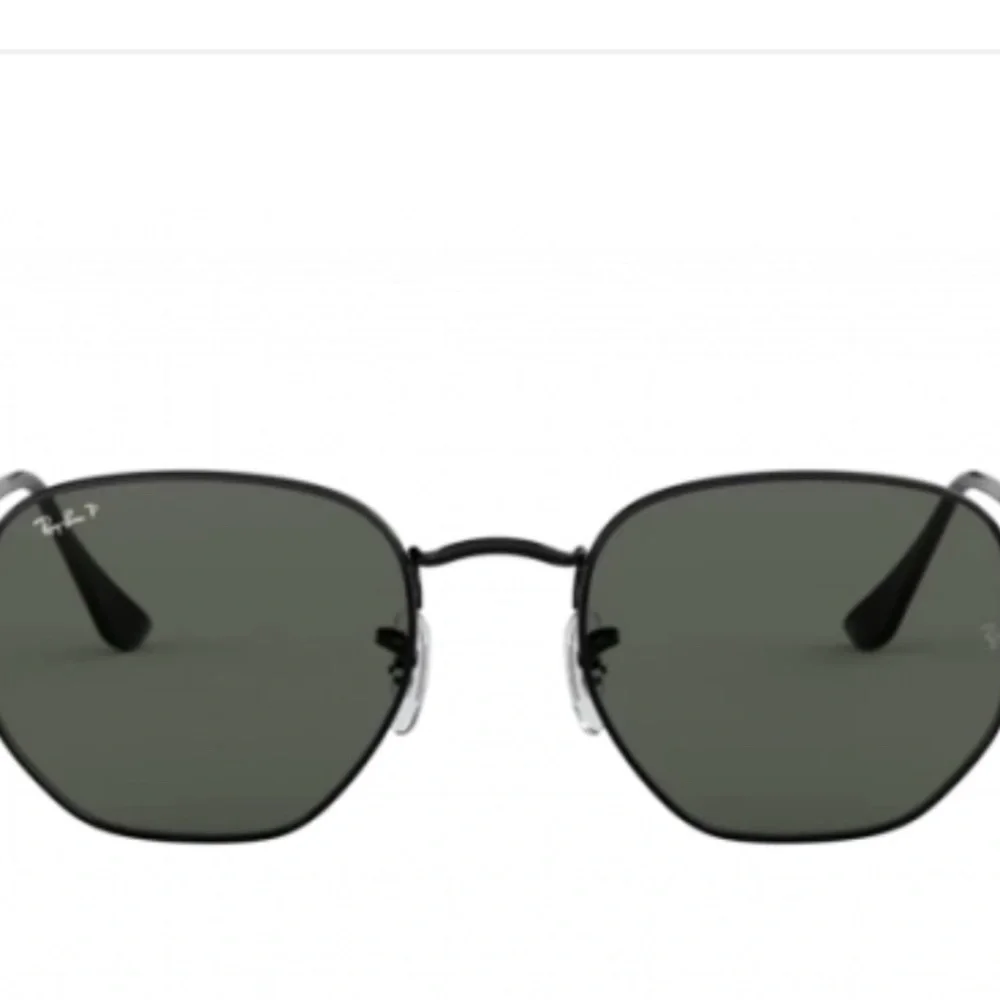 Ray-Ban RB3548 Hexagonal Black Sunglasses polarized Made in Italy 54
